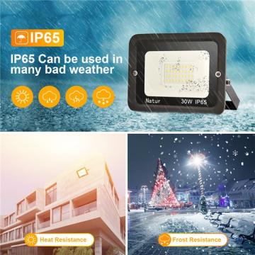 bapro 30W LED Outdoor Floodlight,Led Floodlight Super Bright, Garden Lights Cold White(6000K), IP65 Waterproof Outdoor Flood Light Wall Light Perfect for Garage, Garden,Forecourt[Energy Class A+]…