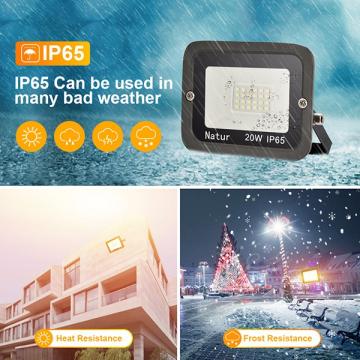 bapro 20W LED Outdoor Floodlight,Led Floodlight Super Bright, Garden Lights Cold White(6000K), IP65 Waterproof Outdoor Flood Light Wall Light Perfect for Garage, Garden,Forecourt[Energy Class A+]…