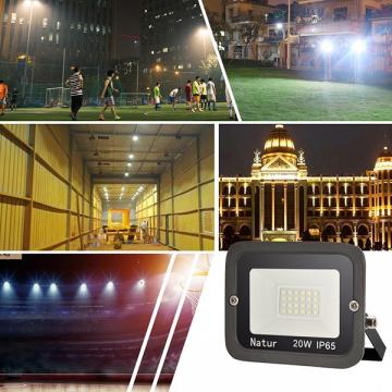 bapro 20W LED Outdoor Floodlight,Led Floodlight Super Bright, Garden Lights Cold White(6000K), IP65 Waterproof Outdoor Flood Light Wall Light Perfect for Garage, Garden,Forecourt[Energy Class A+]…