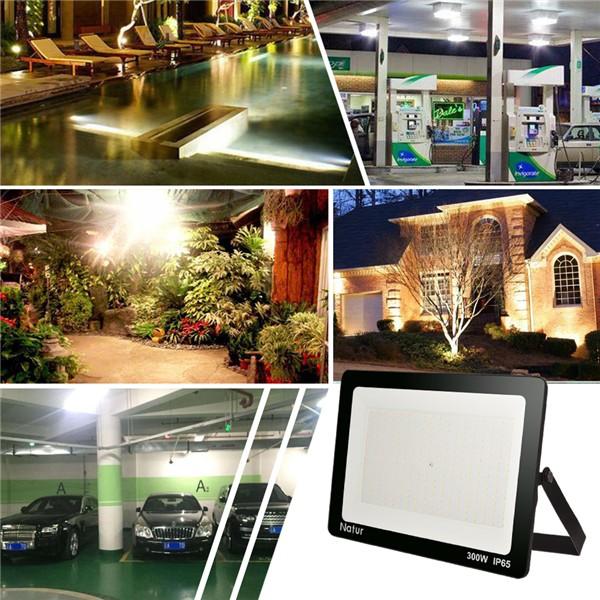 bapro 300W Flood Lights Outdoor,Super Bright Security Lights,IP65 Waterproof Flood Light, Warm White(3000K) Outdoor Flood Light Wall Light, 24 Month Warranty[Energy Class A++]…