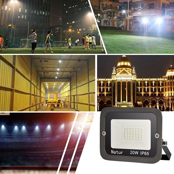 bapro 20W LED Outdoor Floodlight,Led Floodlight Super Bright, Garden Lights Cold White(6000K), IP65 Waterproof Outdoor Flood Light Wall Light Perfect for Garage, Garden,Forecourt[Energy Class A+]…