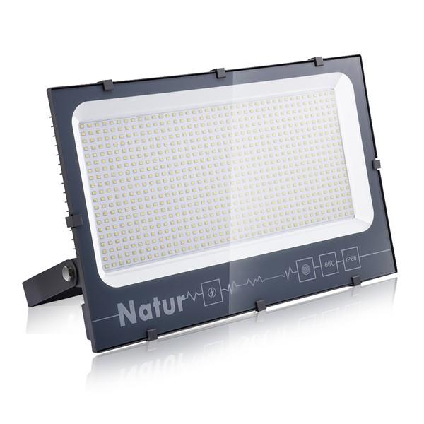 Bapro 500W LED Floodlight，IP66 Waterproof LED Smart Floodlight 50000LM, Warm White(3000K) Led Security Light Super Bright, Outdoor Lights for Garden Garage Doorways [Energy Class A++]